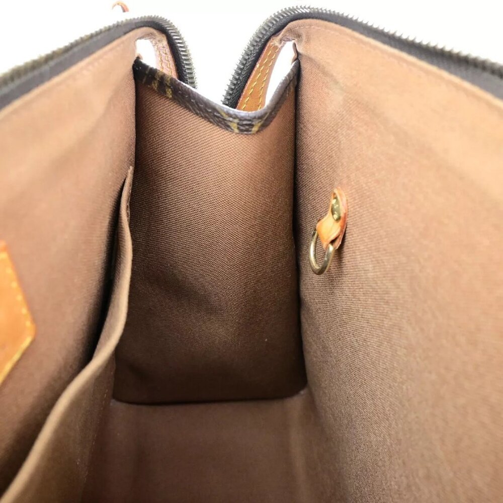 LOUIS VUITTON Popincourt Haut Shoulder Bag Monogram Leather Brown M40007 39YF540 - Picture 13 of 15